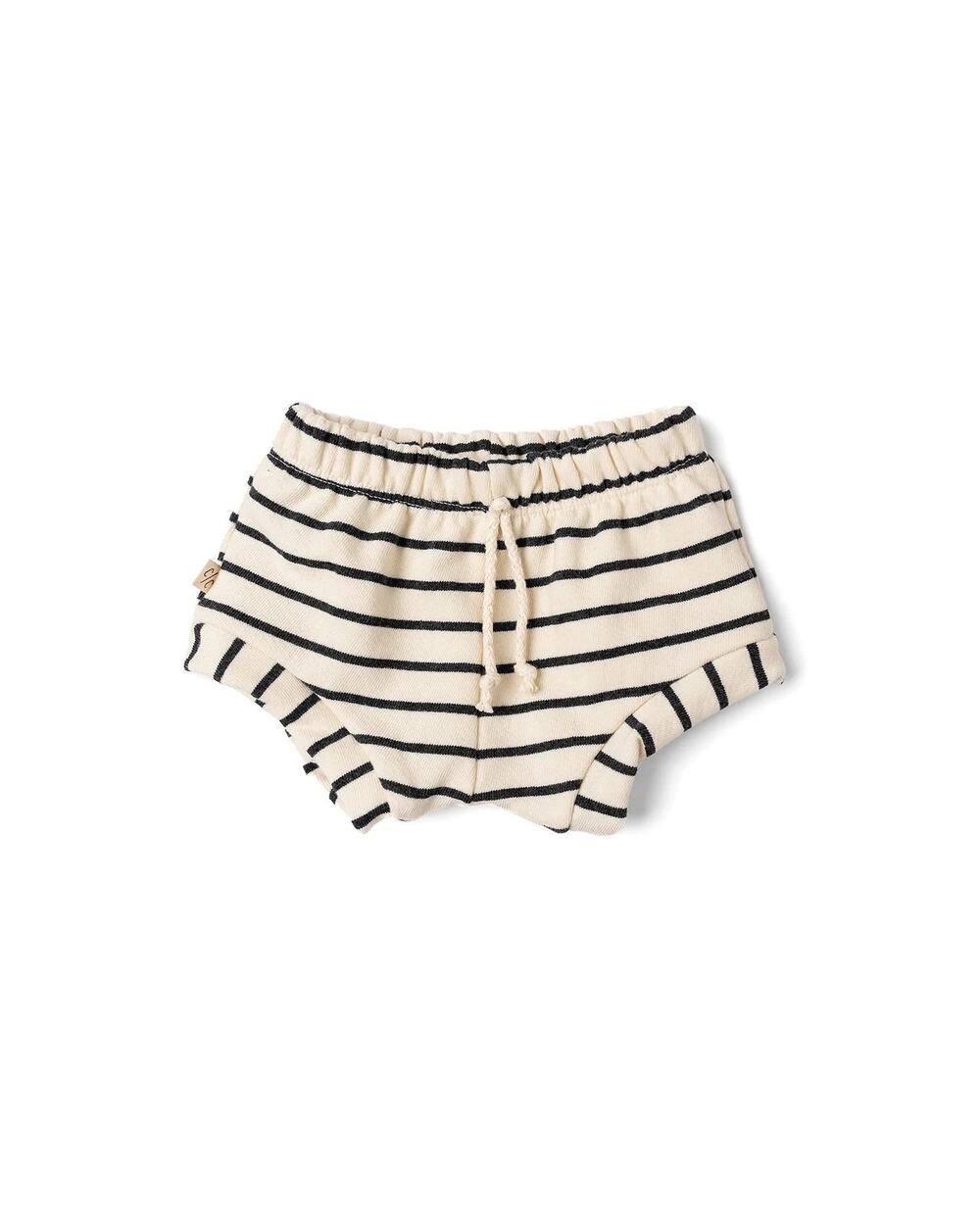 Childhoods Clothing Shorties Original Stripe White & Black Size 6-12 Months